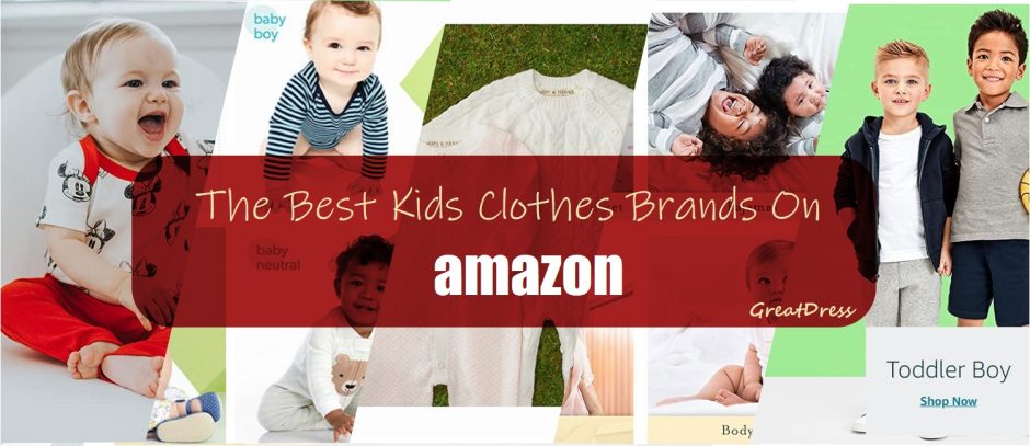 Les meilleures marques de vêtements pour enfants sur Amazon