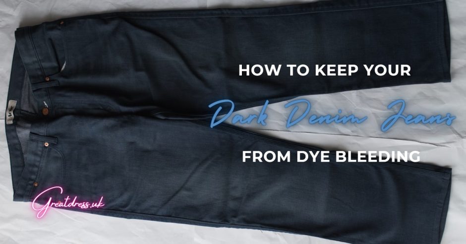 Comment protéger vos jeans en denim foncé contre les saignements de teinture