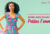 Conseils sur la Façon de Porter une Robe Midi pour les Petites Femmes